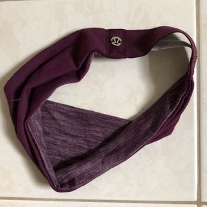Lululemon Purple Reversible Headband